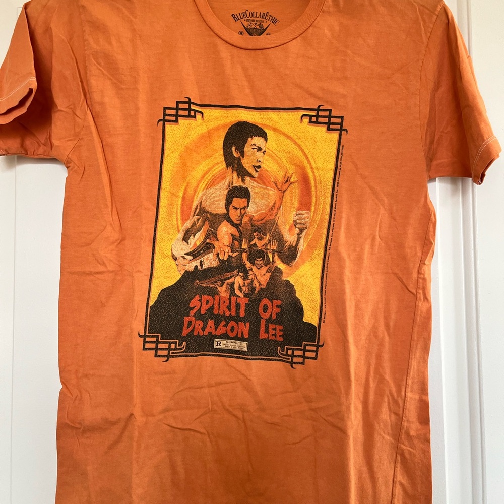 Orange Spirit of Dragon Lee Graphic Tee